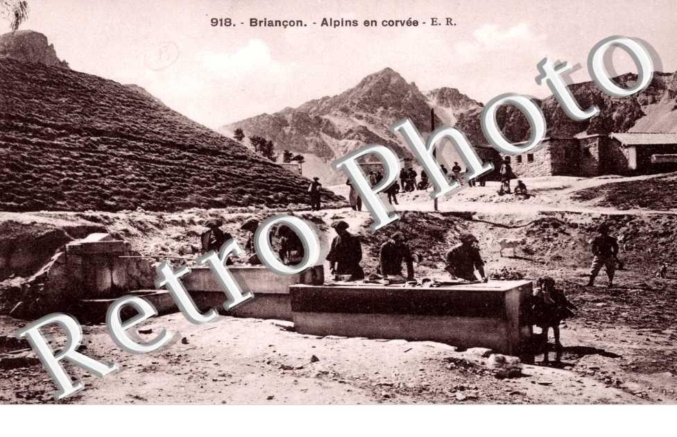 Alpins en corvee