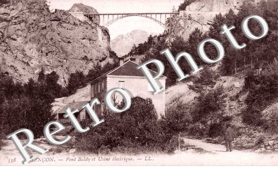 Pont Baldy et Usine electrique