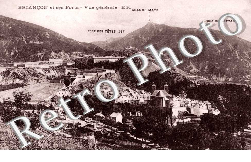 Briancon et ses Forts, Vue Generale