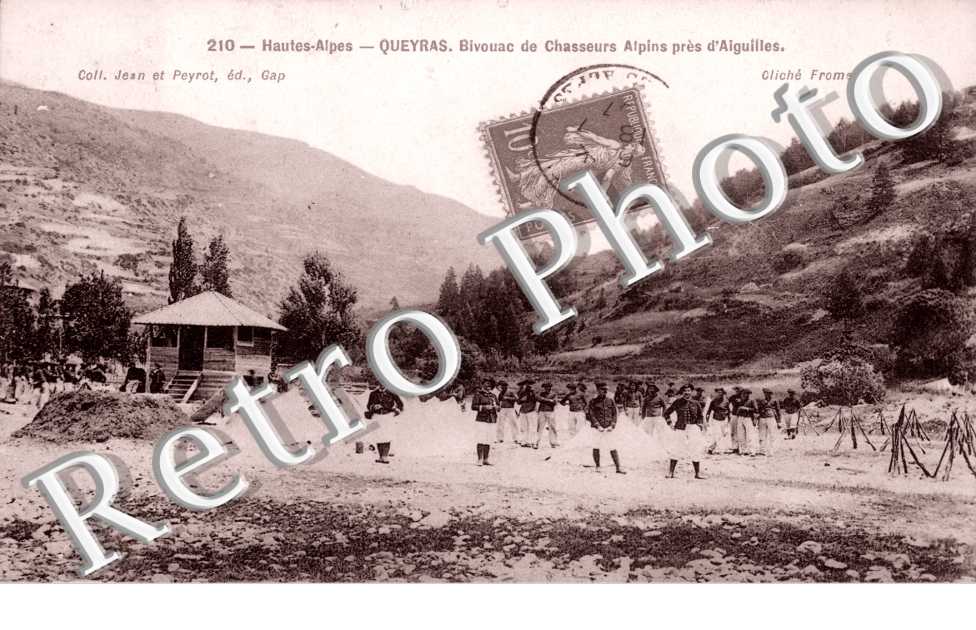 QUEYRAS - Bivouac de Chasseurs Alpins
