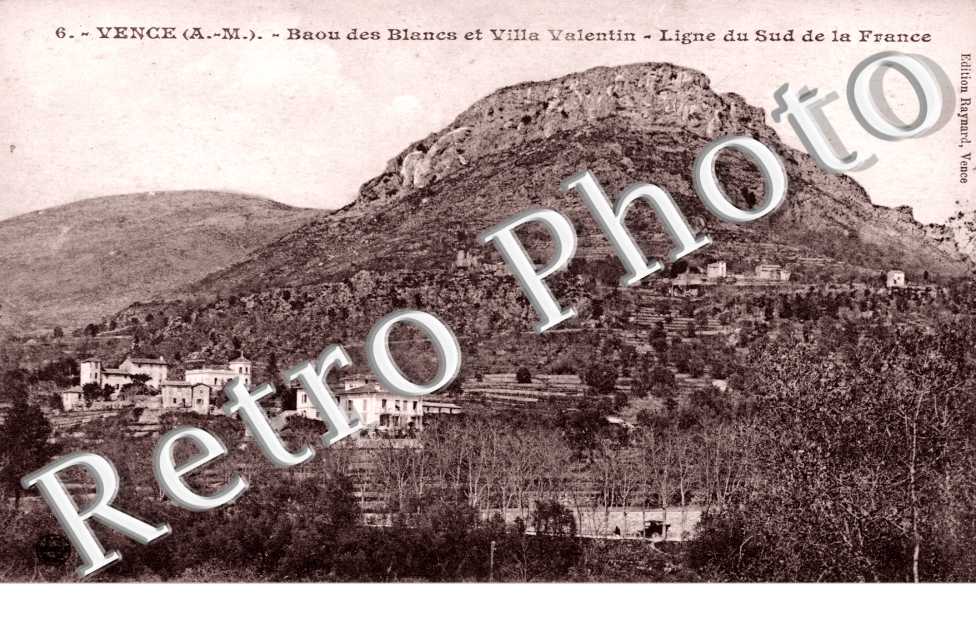 Villa Valentin et   Baou des Blancs