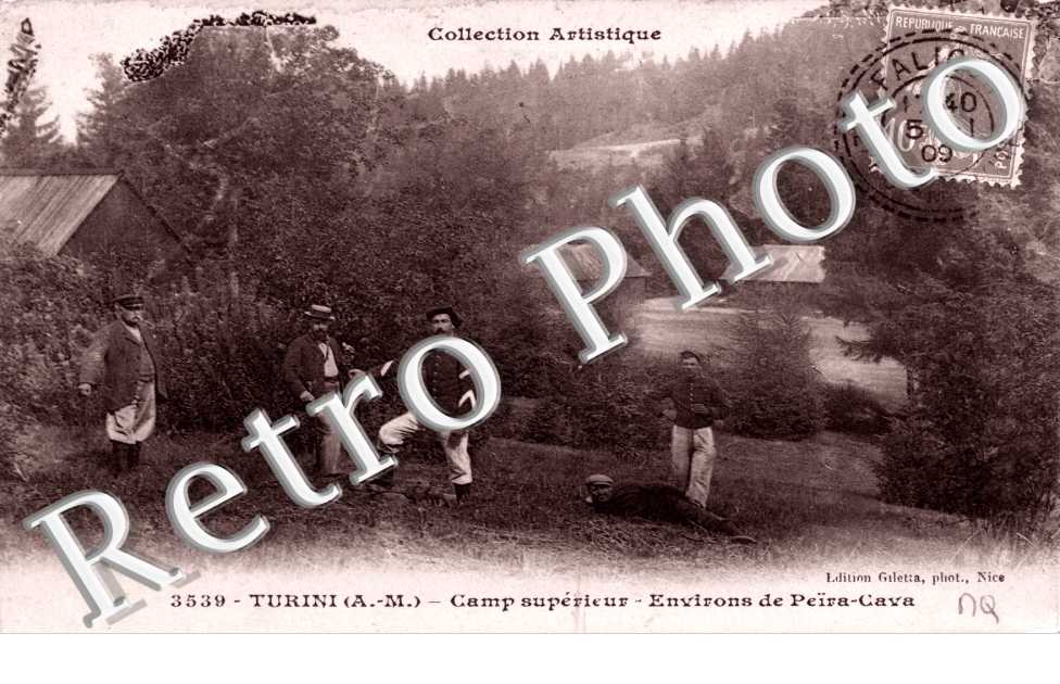 Environs de Peira Cava - camp superieur