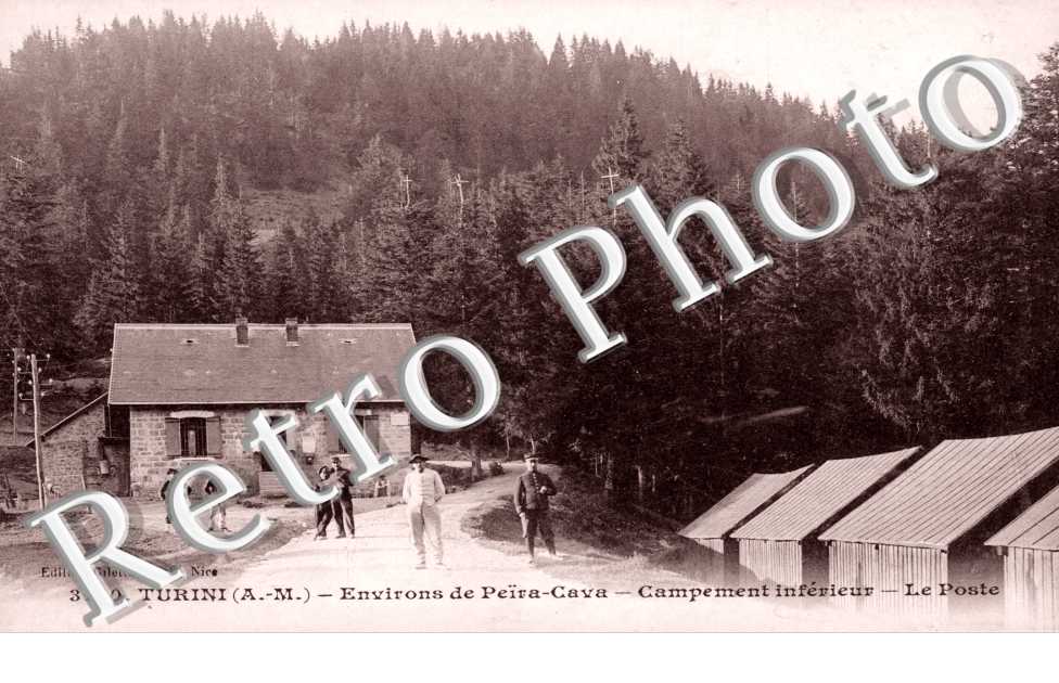 Environs de Peira-Caya. Campement inferieur. Le Poste