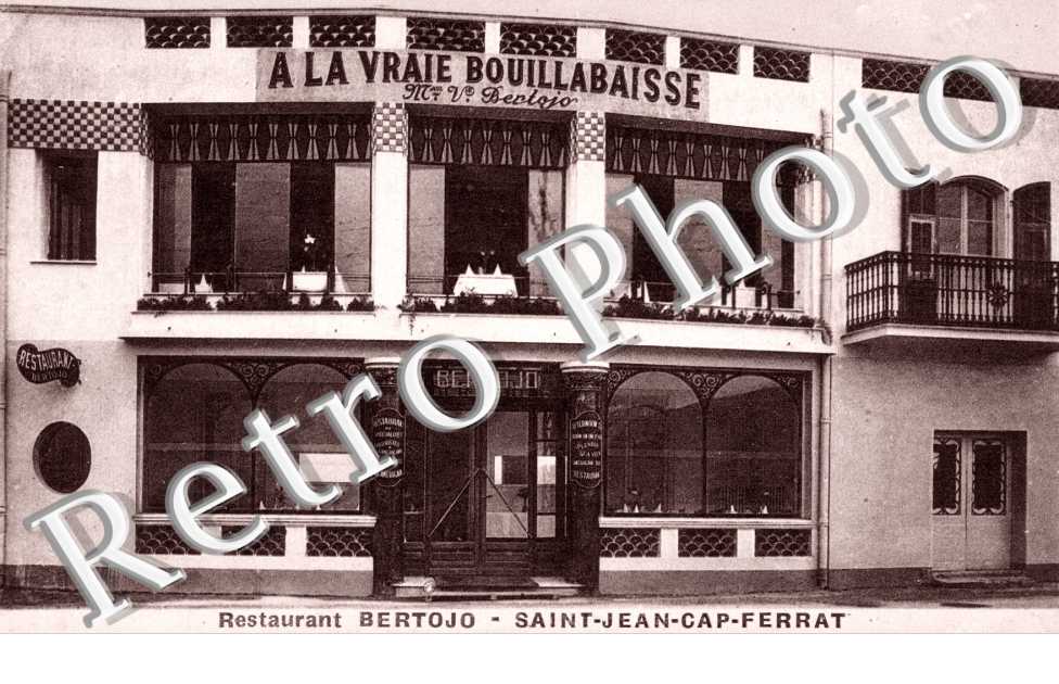 Restaurant Bertojo, "A la Vraie Bouillabaisse"