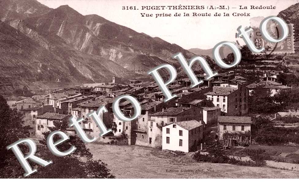 La Redoule, vue prise de la Route de la Croix