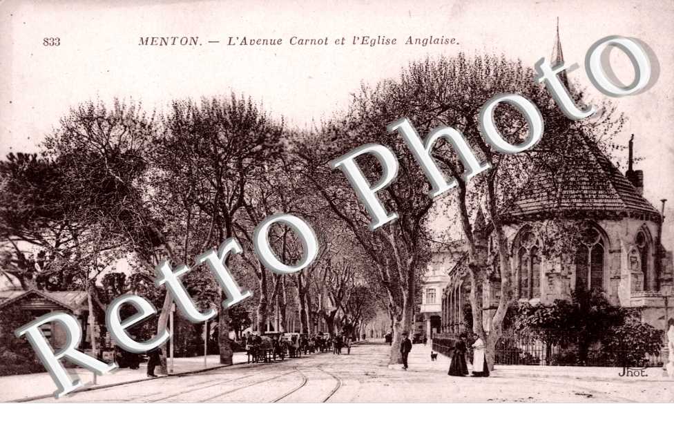 Avenue Carnot et eglise anglaise