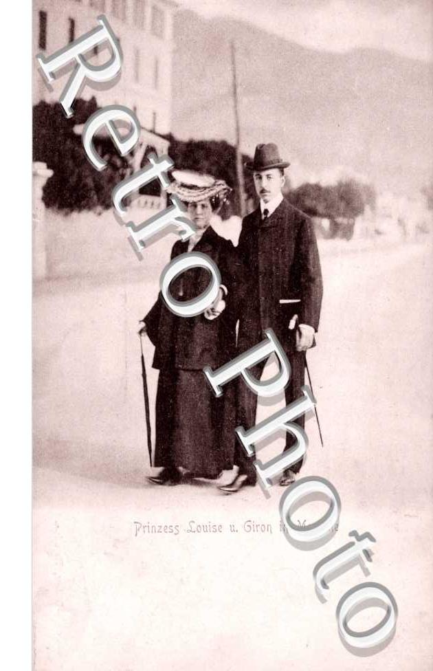 Prinzess Louise u. Girone in Mentone