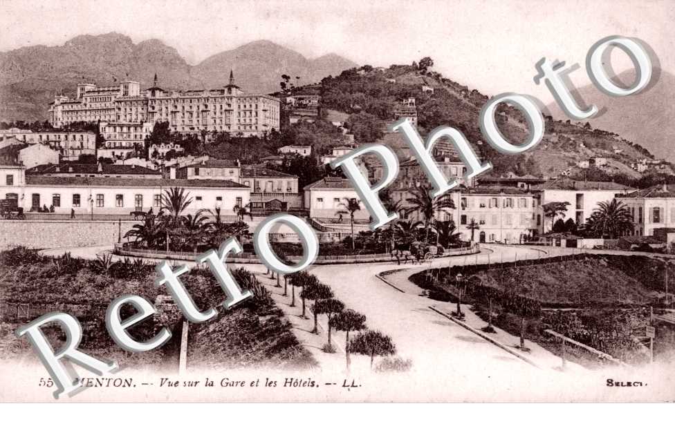 Vue sur la Gare et les Hotels