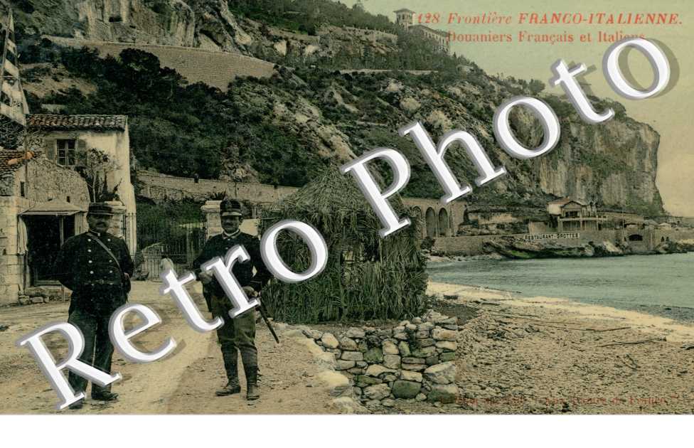 Frontiere Franco-Italienne, Douaniers Francais et Italiens