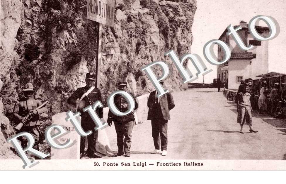 Pont San Luigi, Frontiera Italiana