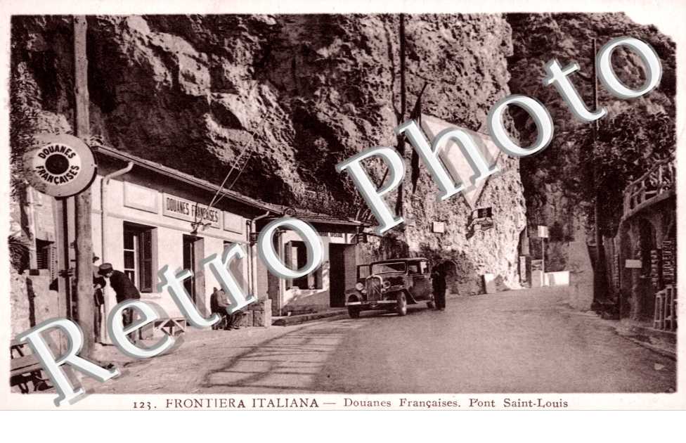 Frontiera Italiana, Douanes Francaises, Pont Saint-Louis