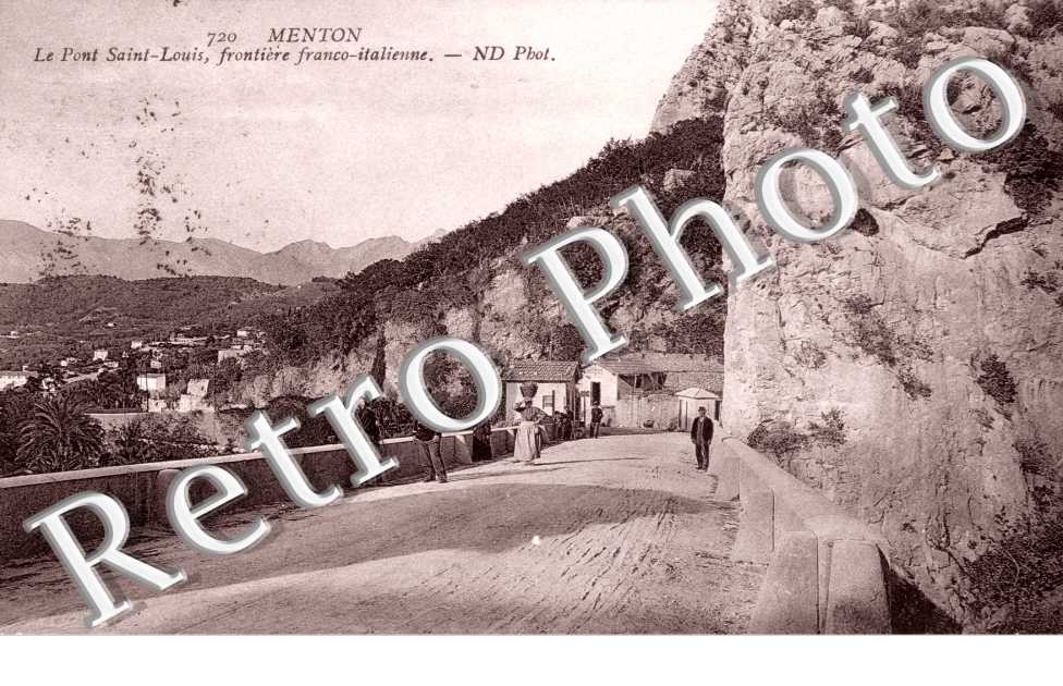 Pont Saint-Louis - frontiere Franco-Italienne