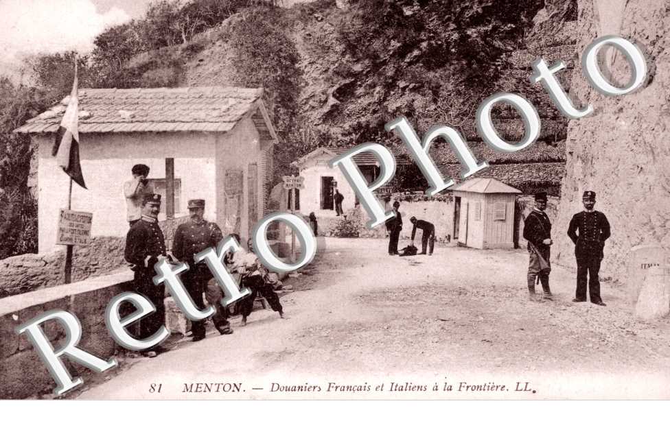 Douaniers francais et italiens