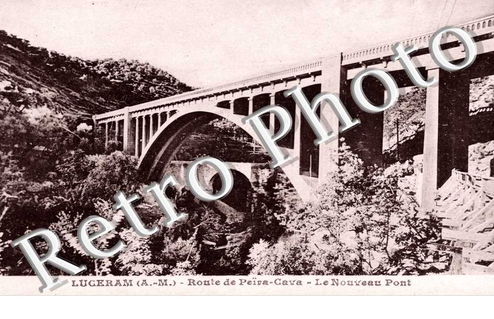 Route de Peira-Cava - nouveau pont