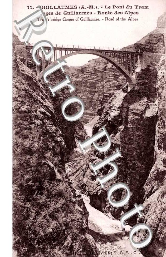 Le Pont du Tram, les Gorges et la Route des Alpes