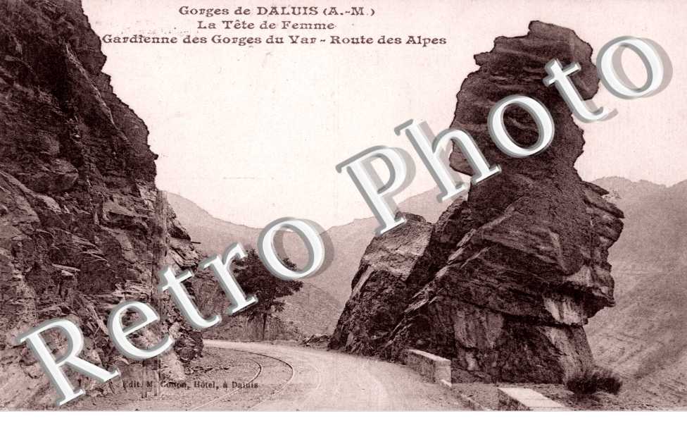 gardienne des gorges du var - Routes Alpes