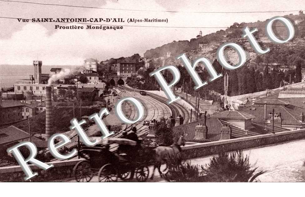 Vue St-Antoine - frontiere monegasque