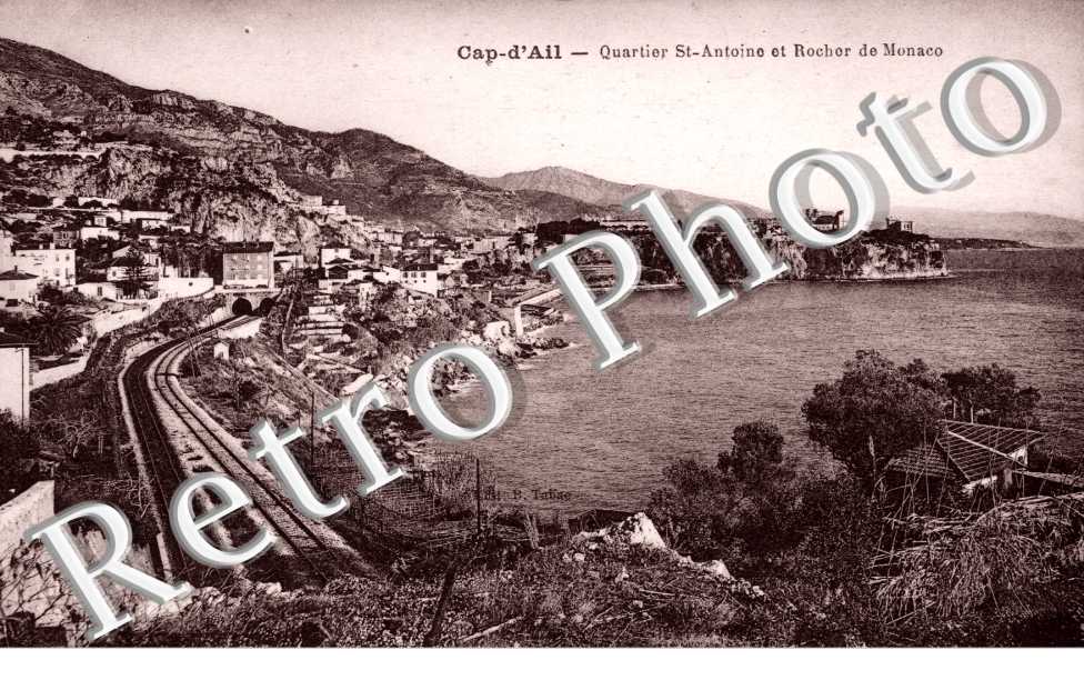quartier Saint-Antoine et rocher de Monaco