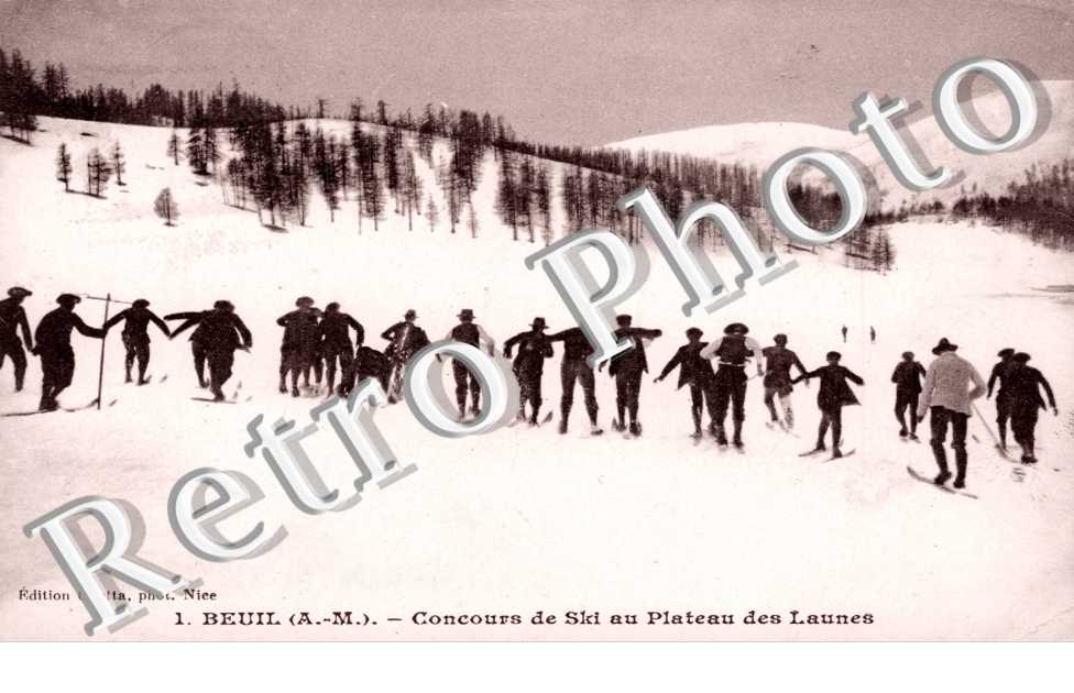 Concours de ski au plateau des Launes - SPORT D&#039;HIVER