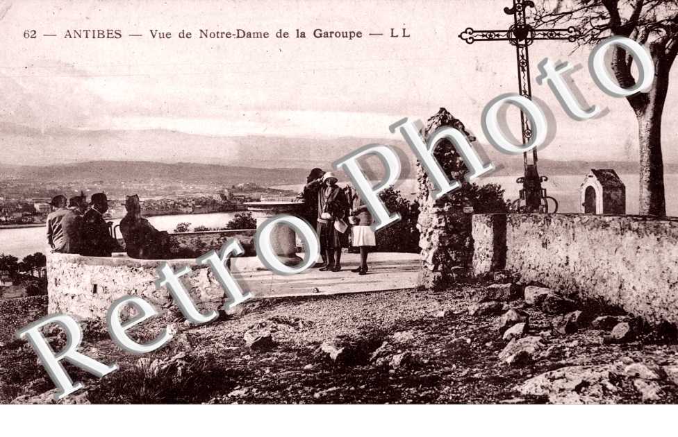 Vue de Notre Dame de la Garoupe