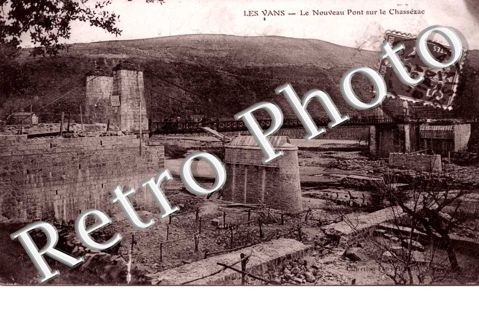 idée cadeau photo original Le Nouveau Pont sur le Chassezac 07