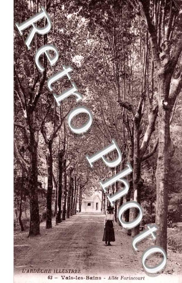 Vals-les-Bains, Allee Faricourt