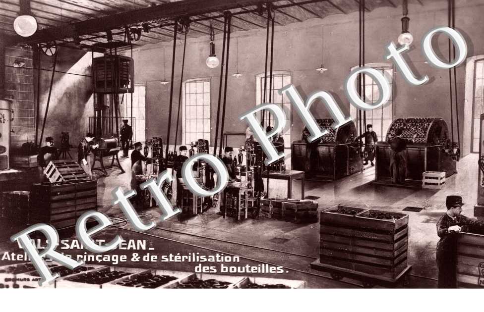 Atelier de Rincage et de Sterilisation des Bouteilles
