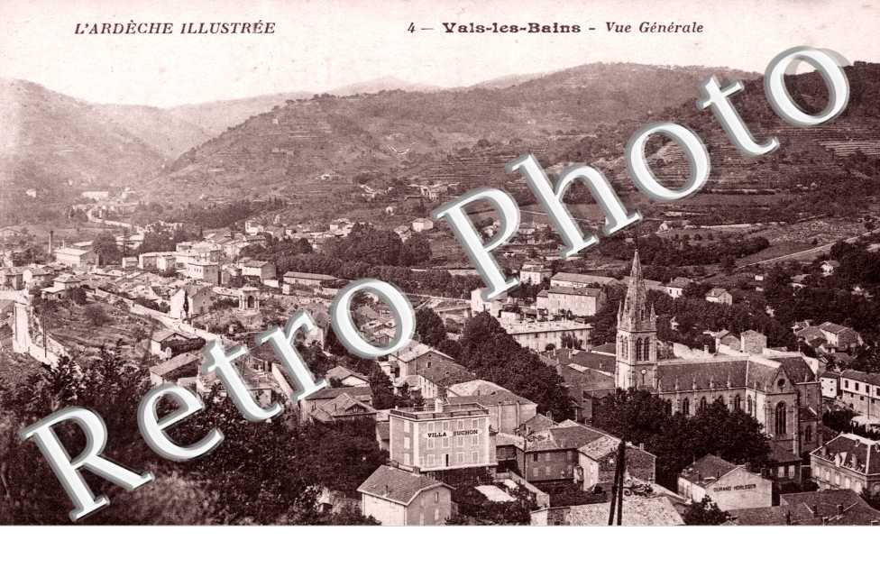 Vals-les-Bains, Vue Generale