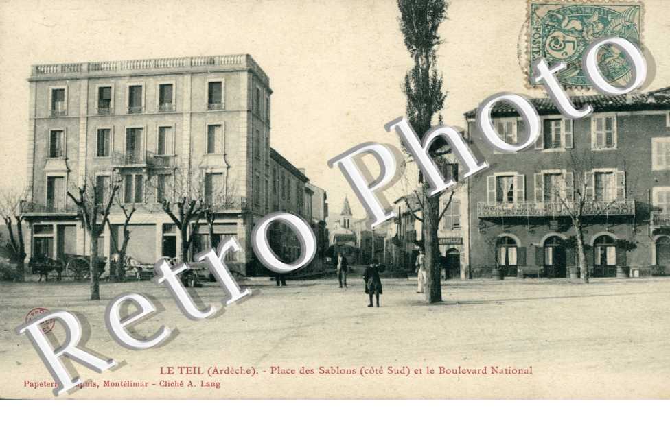 Place des Sablons et Boulevard National