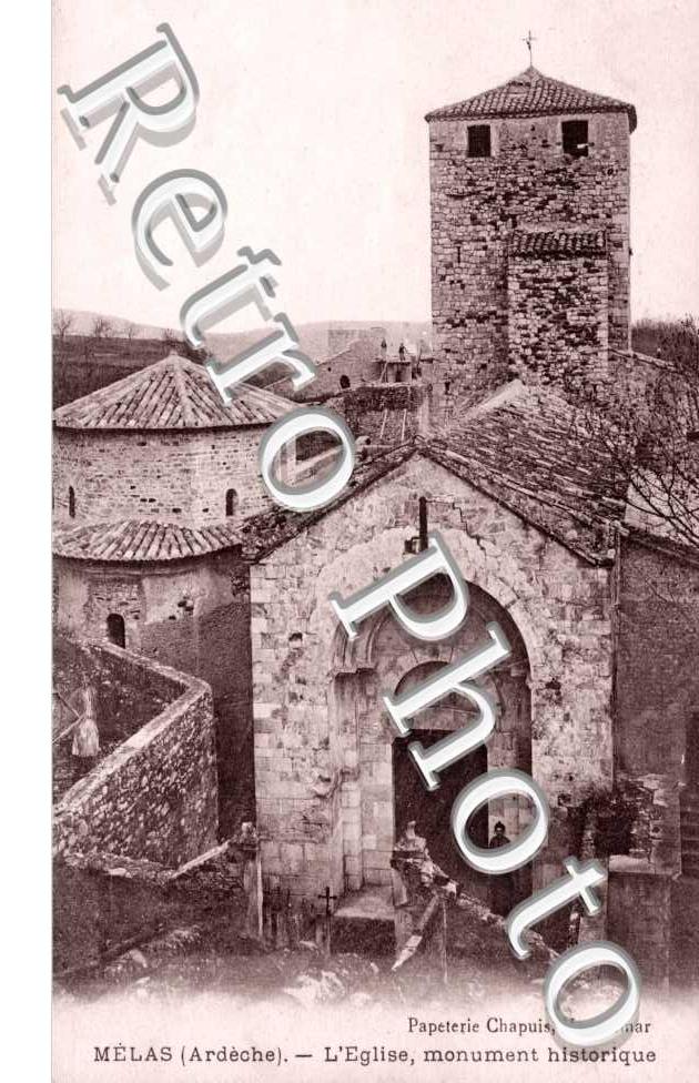 Melas  L&#039;eglise, monument historique