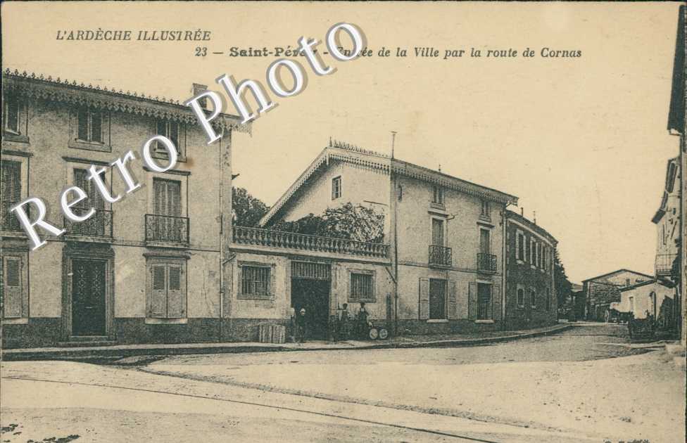 Entree de la ville par la route de Cornas