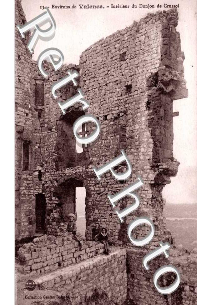 Interieur du donjon de Crussol