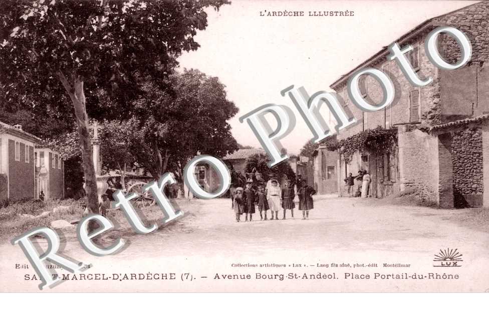 Avenue Bourg St Andeol, Place Portail du Rhone