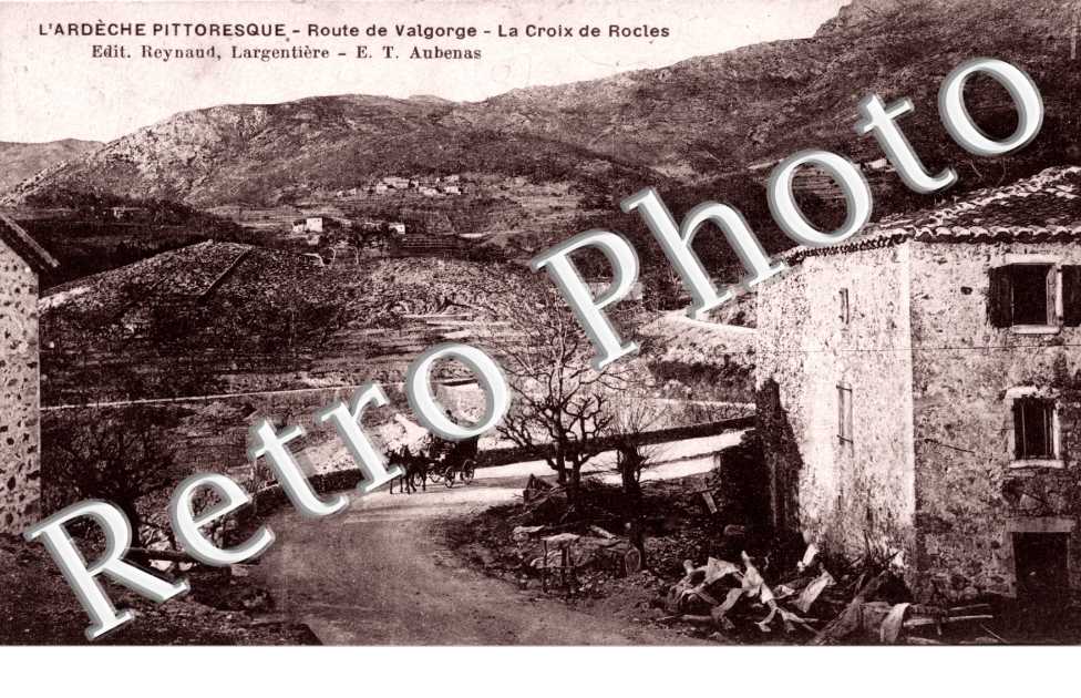 Route de Valgorge, la Croix