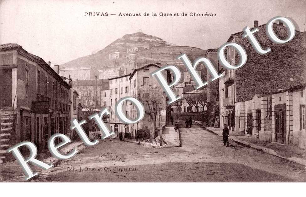 Avenues de la Gare et de Chomerac