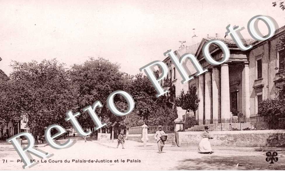le Cours du Palais-de-Justice et le Palais