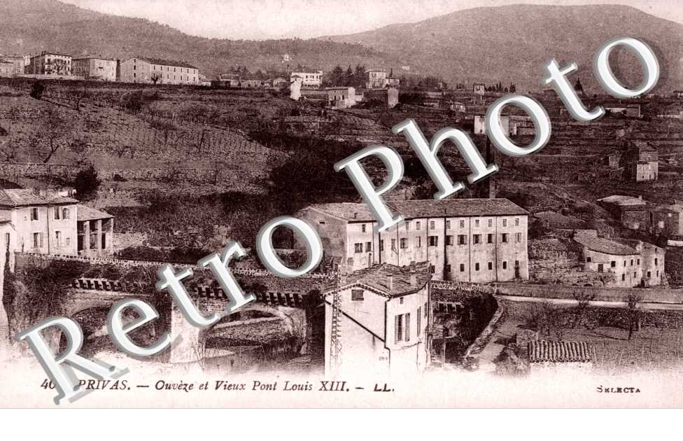 Ouveze et Vieux Pont Pont Louis XIII