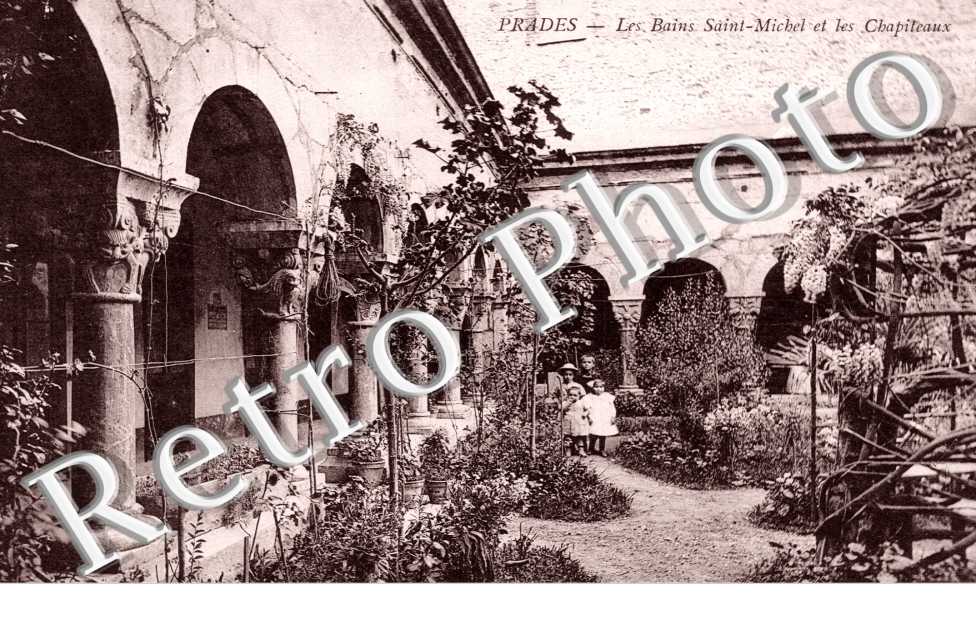 Les bains Saint-Michel et les chapiteaux