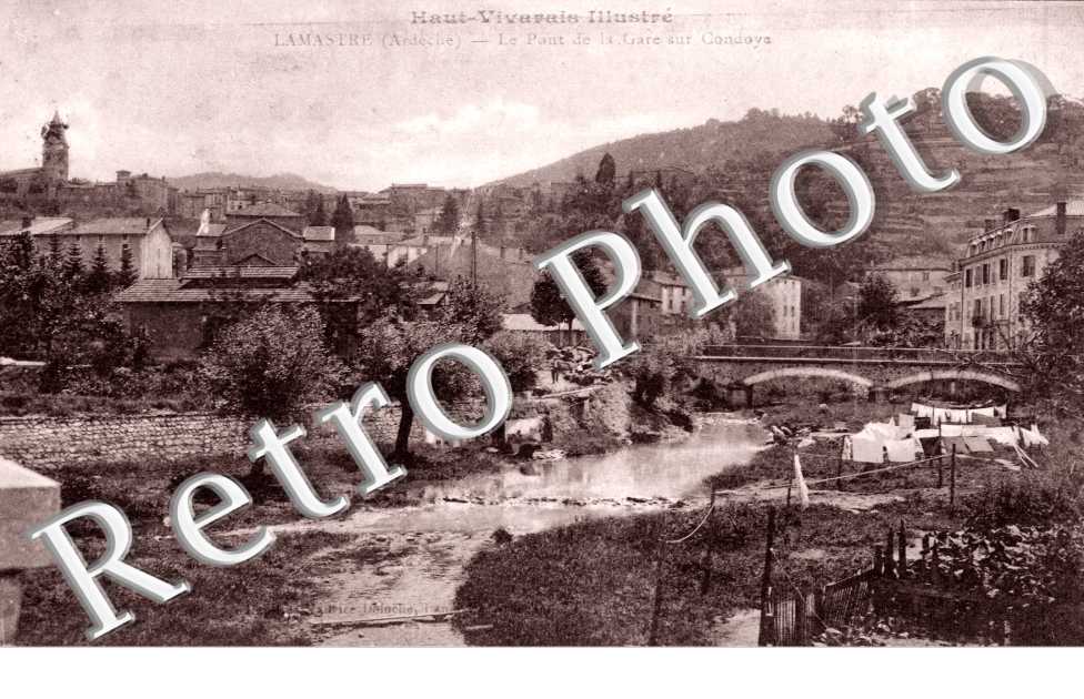 Pont sur le Condoye, Coteau des vignes et l'Hopital