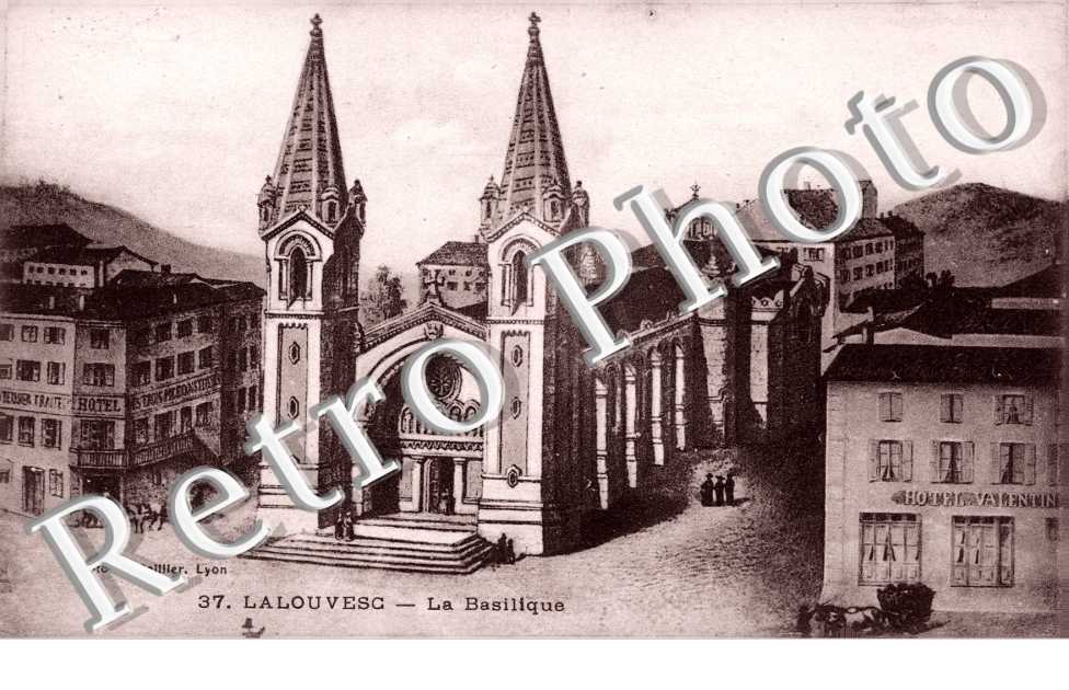 La basilique - Gravure