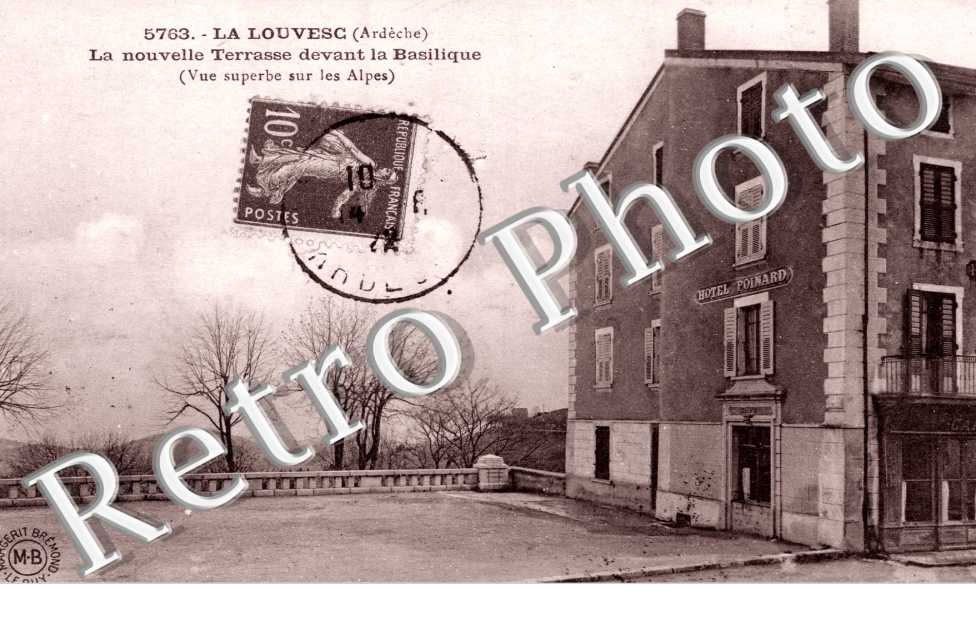 la nouvelle Terrasse devant la Basilique
