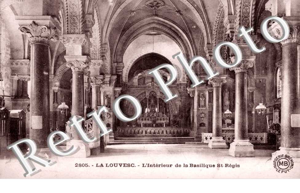 Interieur de la basilique  de st-Regis