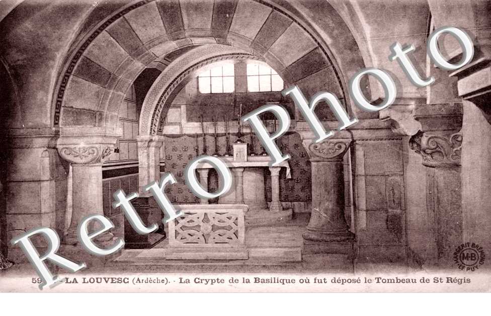 La crypte de la basilique