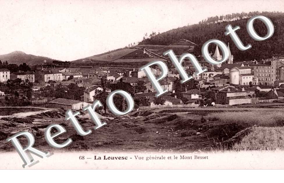 vue generale et le mont besset