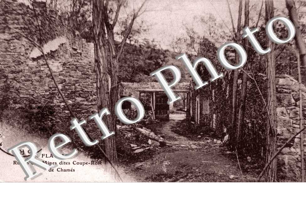 Ruines des mines dites Coupe-Rose de Chames