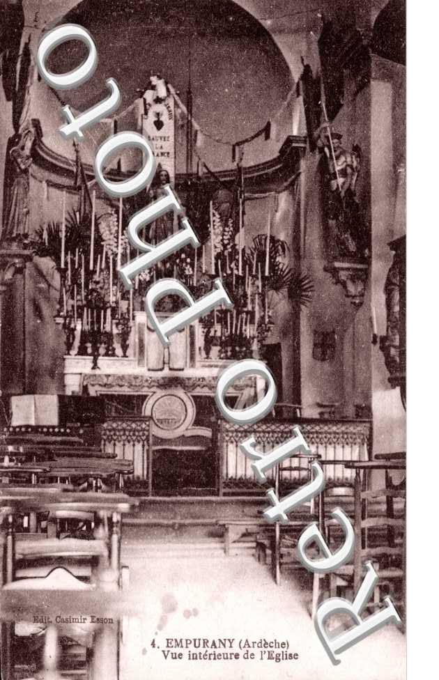 Vue interieure de l&#039;eglise