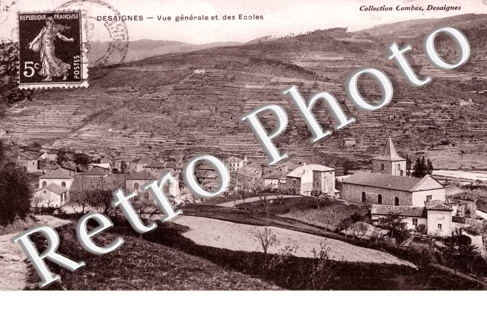 Vue generale et des ecoles
