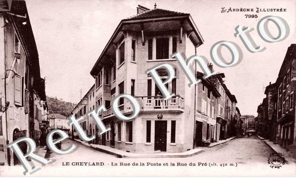 rue de la Post et rue du Pre