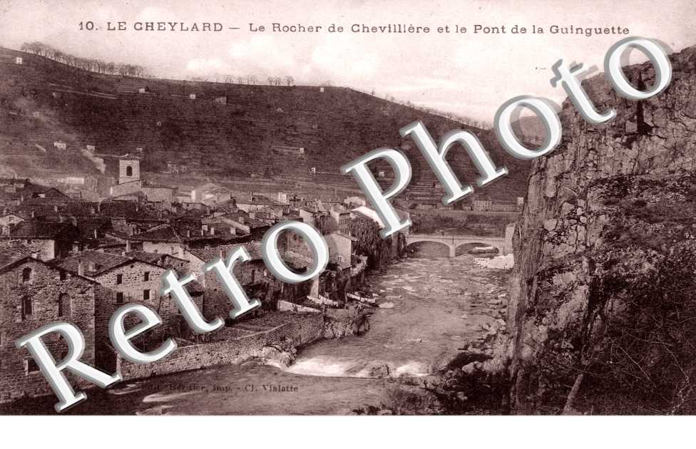 Rocher de la Chevilliere  - pont de la Guinguette