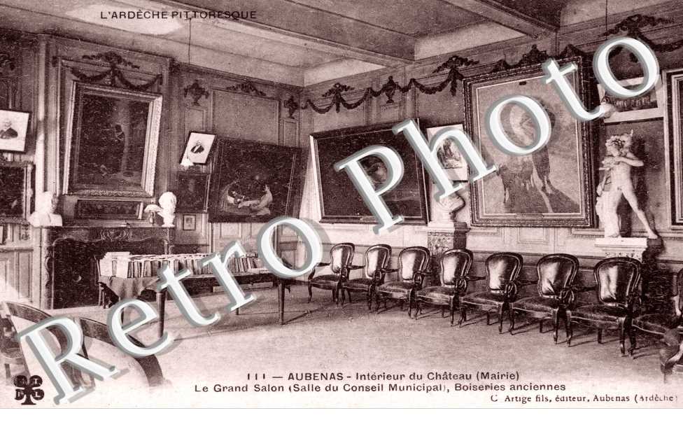 Interieur du Chateau - Le Grand salon